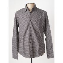 SERGE BLANCO - Chemise manches longues gris en coton - Homme - Taille L - Modz