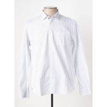 SERGE BLANCO - Chemise manches longues blanc en coton - Homme - Taille XXL - Modz