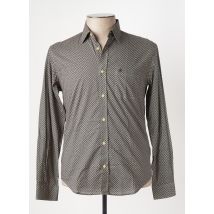 SERGE BLANCO - Chemise manches longues vert en coton - Homme - Taille XXL - Modz