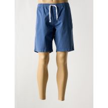 SERGE BLANCO - Bermuda bleu en coton - Homme - Taille 46 - Modz