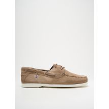 SERGE BLANCO - Chaussures bâteau beige en cuir - Homme - Taille 46 - Modz