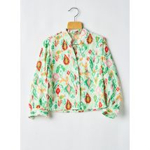 G66 - Chemisier vert en polyester - Fille - Taille TU - Modz