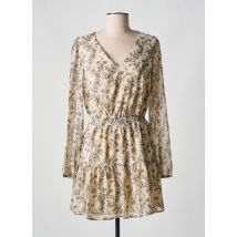 IKOONE&BIANKA - Robe courte beige en polyester - Femme - Taille 38 - Modz