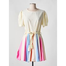 GOLDEN LIVE - Robe courte jaune en coton - Femme - Taille 38 - Modz