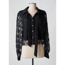 ELLI WHITE - Chemisier noir en polyester - Femme - Taille 40 - Modz