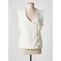 LES ACOLYTES - Gilet sans manche beige en polyester - Femme - Taille 38 - Modz