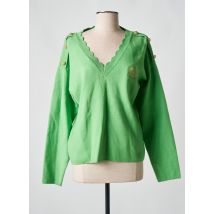 EXQUISS'S - Pull vert en viscose - Femme - Taille TU - Modz