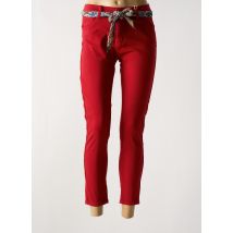 ONADO - Jeans skinny rouge en coton - Femme - Taille 44 - Modz