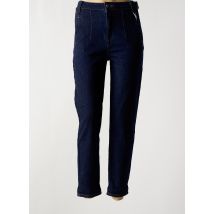 ORAIJE - Jean coupe Mom bleu en coton - Femme - Taille 36 - Modz