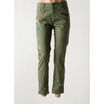 NAIIF - Pantalon slim vert en coton - Femme - Taille 38 - Modz