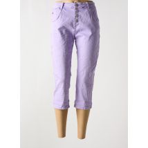 KAROSTAR - Jeans coupe slim violet en coton - Femme - Taille 42 - Modz