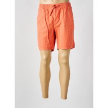 SUPERDRY - Bermuda orange en coton - Homme - Taille 48 - Modz