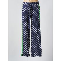 AMELIE & AMELIE - Pantalon droit bleu en viscose - Femme - Taille 36 - Modz