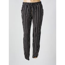 ZABAIONE - Pantalon droit noir en viscose - Femme - Taille 40 - Modz