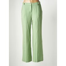 AMELIE & AMELIE - Pantalon flare vert en coton - Femme - Taille 40 - Modz