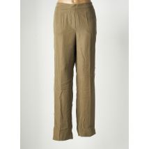 MANGO - Pantalon droit vert en modal - Femme - Taille 40 - Modz