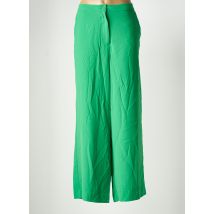 JACQUELINE DE YONG - Pantalon large vert en polyester - Femme - Taille 44 - Modz