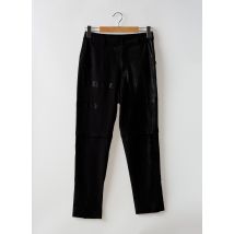 NU JEANS - Pantalon droit noir en viscose - Femme - Taille 36 - Modz