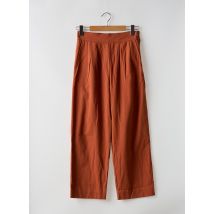 MOLLY BRACKEN - Pantalon large orange en coton - Femme - Taille 36 - Modz