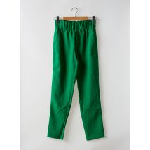 STREET ONE - Pantalon droit vert en polyester - Femme - Taille 36 - Modz