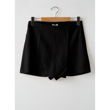 TERRA DI SIENA - Jupe short noir en polyester - Femme - Taille 36 - Modz