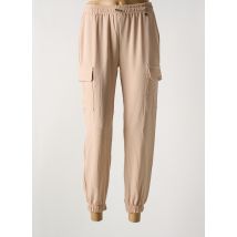 AMELIE & AMELIE - Pantalon cargo beige en polyester - Femme - Taille 38 - Modz