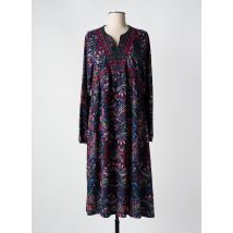PALME - Robe longue bleu en polyester - Femme - Taille 38 - Modz