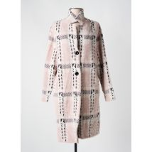 PASSIONI - Manteau long rose en polyamide - Femme - Taille 38 - Modz
