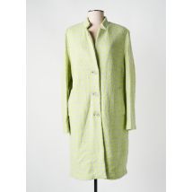 MARIA BELLENTANI - Manteau long vert en acrylique - Femme - Taille 40 - Modz