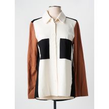 MARIA BELLENTANI - Chemisier blanc en viscose - Femme - Taille 42 - Modz