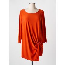 JOSEPH RIBKOFF - Top orange en polyester - Femme - Taille 40 - Modz