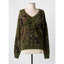 EVA KAYAN - Pull vert en polyamide - Femme - Taille 42 - Modz