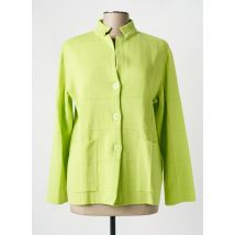 MARIA BELLENTANI - Gilet manches longues vert en laine - Femme - Taille 44 - Modz