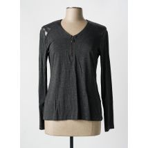DIVAS - Top gris en viscose - Femme - Taille 42 - Modz