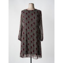 GEVANA - Robe longue marron en polyester - Femme - Taille 46 - Modz