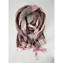 TRICOT CHIC - Echarpe rose en viscose - Femme - Taille TU - Modz