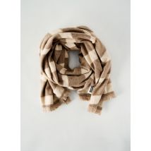 ANANKE - Echarpe beige en laine - Femme - Taille TU - Modz