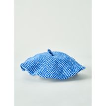 MARIA BELLENTANI - Bonnet bleu en acrylique - Femme - Taille 52 - Modz