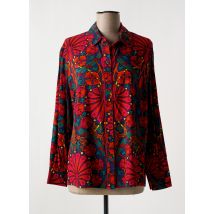 IDANO - Chemisier rouge en viscose - Femme - Taille 40 - Modz