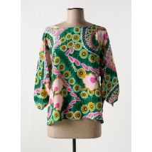 WEEKEND MAXMARA - Blouse vert en soie - Femme - Taille 38 - Modz