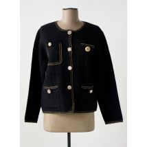 LEO & UGO - Gilet manches longues noir en nylon - Femme - Taille 40 - Modz