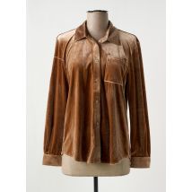 SCARLET ROOS - Chemisier marron en polyester - Femme - Taille 36 - Modz