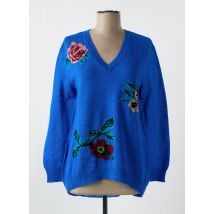ALDO MARTIN'S - Pull bleu en mohair - Femme - Taille 42 - Modz
