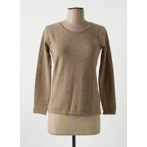 GIORGIO BARBARA - Pull beige en cachemire - Femme - Taille 38 - Modz