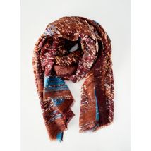 REGINA SCHRECKER - Echarpe marron en viscose - Femme - Taille TU - Modz