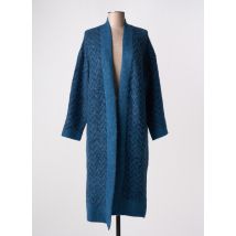 SURKANA - Gilet manches longues bleu en acrylique - Femme - Taille 38 - Modz