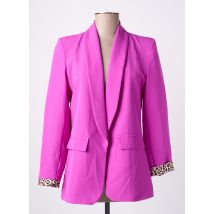 JOLIFLY & JUSTINE Y - Veste casual rose en polyester - Femme - Taille 36 - Modz