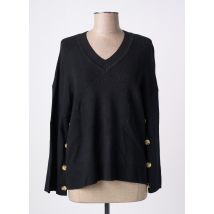 WNT COLLECTION - Pull noir en viscose - Femme - Taille 40 - Modz