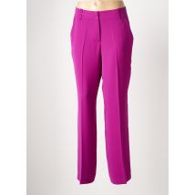 EVA KAYAN - Pantalon droit violet en polyester - Femme - Taille 36 - Modz
