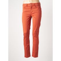 LUI JO - Pantalon slim orange en coton - Femme - Taille TU - Modz